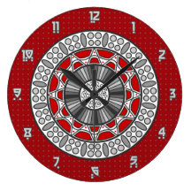 Aztec Meets Alien Clock