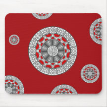 Aztec Meets Alien Mousepad