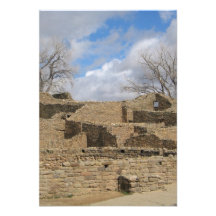 aztec ruins with windows and doorways invite
