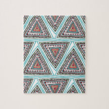 Aztec Triangles Puzzles
