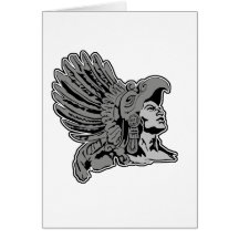 aztec warrior cards