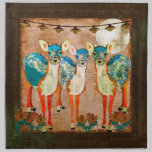 Azure Deer Moonlight Napkin napkins