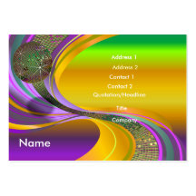 B-Card Mardi Gras-Multi-V1 Business Card Template