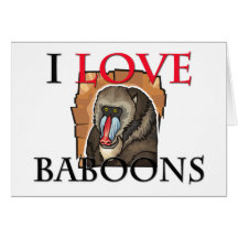 BABOONS CARD