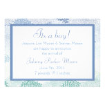 Baby announcement (Boy)! invitations