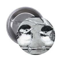 BABY BIRDS TALKING/TWEETING BUTTONS