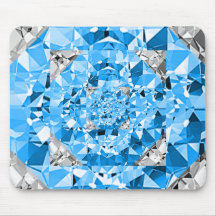 Baby Blue Bizzle Mousepad