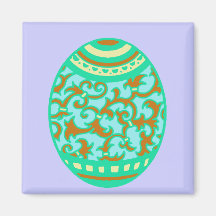 Baby Blue Easter Egg Magnets