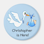 Baby Boy Shower Favours Refrigerator Magnet