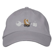 Baby Buggy Embroidered Baseball Caps