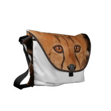 Baby Cheetah  Messenger Bag