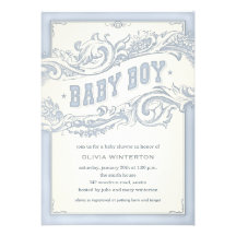 Baby Cowboy Shower Invitations