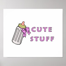 Baby Cute Stuff Print