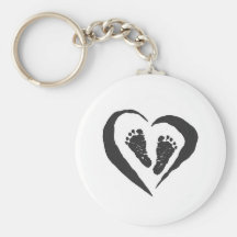 Baby Feet Key Chains