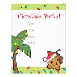 Baby Giraffe Christmas Cutie! Personalized Invitations