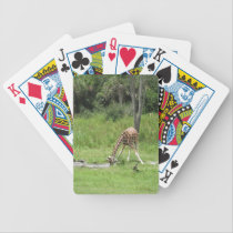Baby Giraffe Playing Cards playing cards