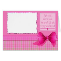 Baby Girl Photo Card #2 cards