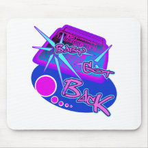 Baby got back Retro Rap Hip Hop Electro rave Mousepad