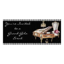 Baby Grand Gala Event Invitation