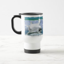 Baby Harp Seal & Ice Floe Wildlife Support mug