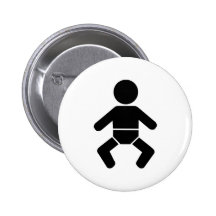 Baby icon button