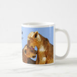 Baby lions love coffee mug