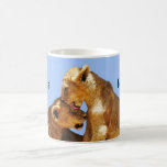 Baby lions love coffee mug