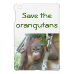 Baby Orangutan  Wildlife Conservation ipad mini cases