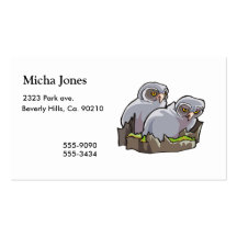 Baby Owls Business Card