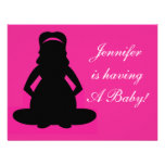 Baby Shower, Baby Girl PINK Invite CUTE