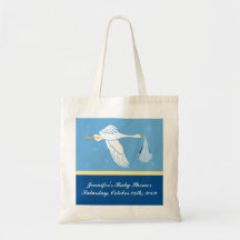 Baby Shower Bag - Blue and Yellow