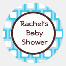 Baby Shower Envelope Seal Sticker