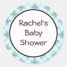 Baby Shower Envelope Seal Sticker