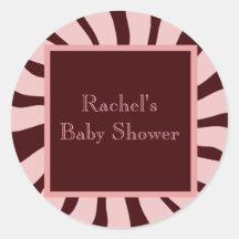 Baby Shower Envelope Seal Stickers