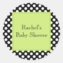 Baby Shower Envelope Seal Stickers