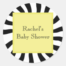 Baby Shower Envelope Seal Stickers