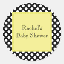 Baby Shower Envelope Seal Stickers