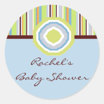 Baby Shower Envelope Seal Stickers