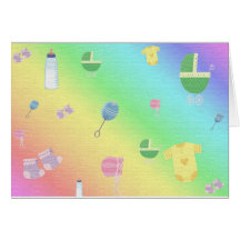 BABY SHOWER GREETING CARDS