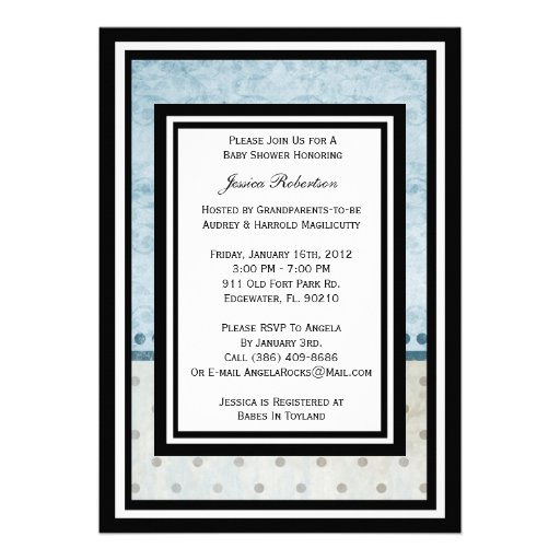 Baby Shower Invitation