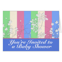 Baby Shower Invitation Greeting Card
