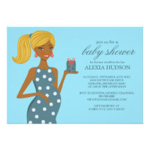 Baby Shower Invitations for African American Women