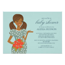 Baby Shower Invitations for African American Women