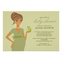 Baby Shower Invitations for African American Women
