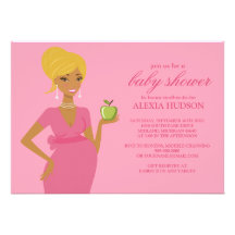 Baby Shower Invitations for African American Women