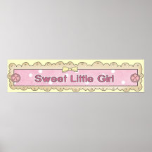 Baby Shower Party Banner Posters