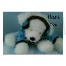 BABY SHOWER THANK YOU GREETING CARDS