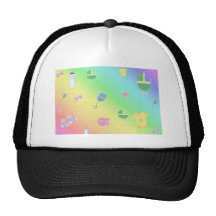 BABY SHOWER TRUCKER HAT