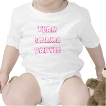 Baby *team obama baby tshirts