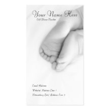 Baby Toes profile card Business Card